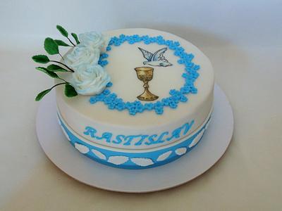 First communion cake - Cake by Veronika