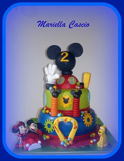 Mikey mouse cake - Cake by Mariella Cascio
