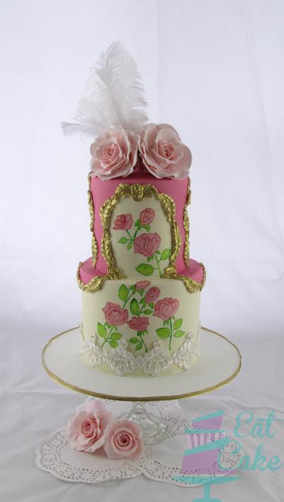 Painted Roses - Cake by Eat Cake