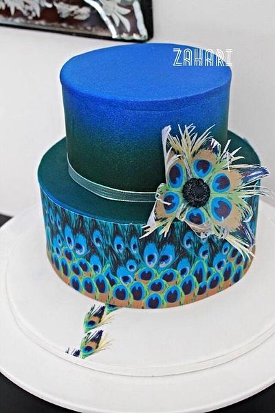 Peacock cake - Cake by Zahari