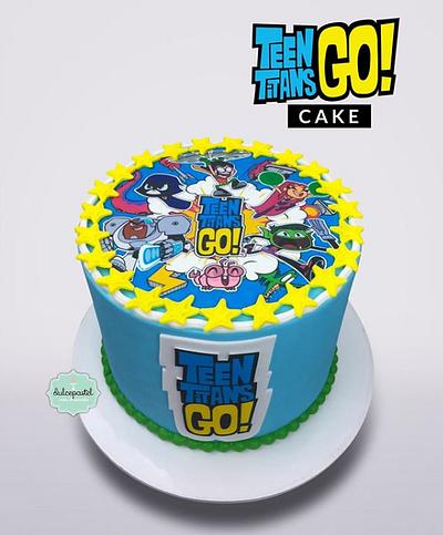 Torta Teen Titans go Medellín - Cake by Dulcepastel.com