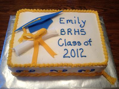 Graduation Cake - Cake by Cakebuddies