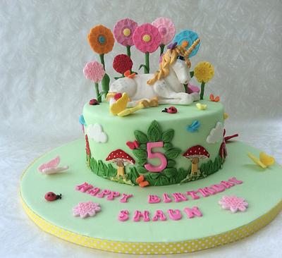 Unicorn cake - Cake by Sonia