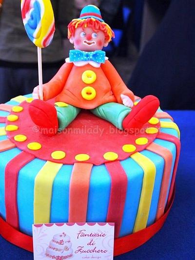 Clown cake - Cake by Antonella Vitale