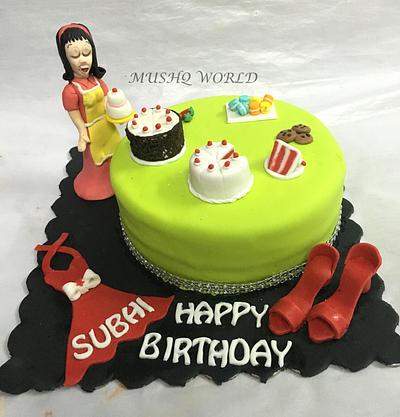 BAKER'S BIRTHDAY - Cake by MUSHQWORLD