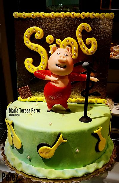 Gunther  - Cake by Maria  Teresa Perez