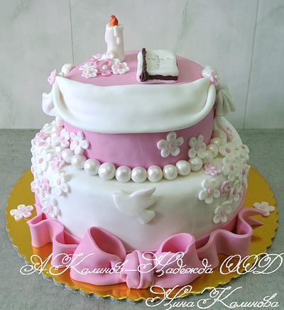  Christening - Cake by Nina Kalinova