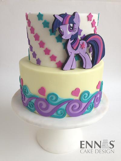My Little Pony - Twilight Sparkle - Cake by Irina - Ennas' Cake Design