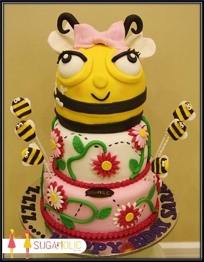 Busy Bee Cake - Cake by Sugaholic Bakeshop