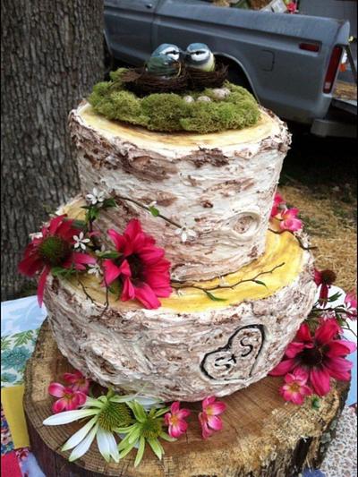 Country Wedding - Cake by ashtobmom