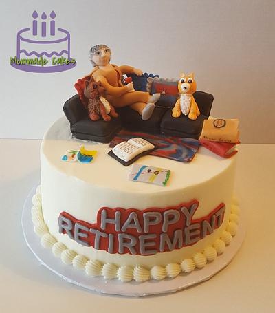 Retirement cake - Cake by Mommade Cakes 