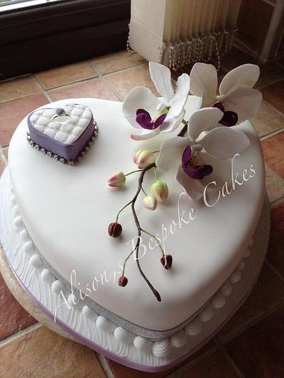 will you Marry Me !!! - Cake by Alison's Bespoke Cakes