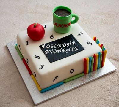 For teacher - Cake by Katarina Prochyrova