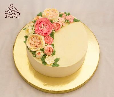 Ostin rose - Cake by Olga Ugay