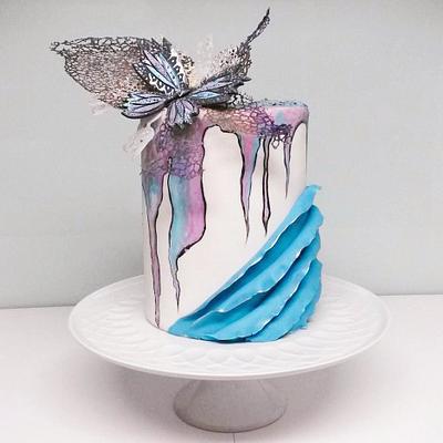 My butterfly cake - Cake by Larissa Ubartas
