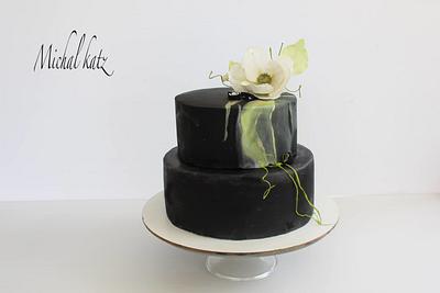 manolia flower cake - Cake by michal katz