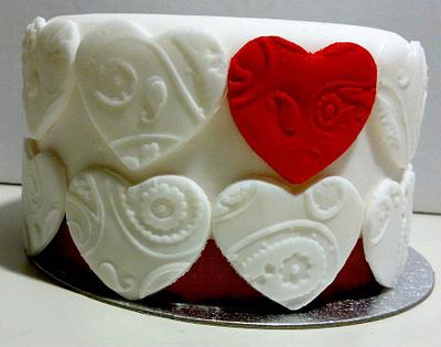 Heart Cake - Cake by NinasCakes
