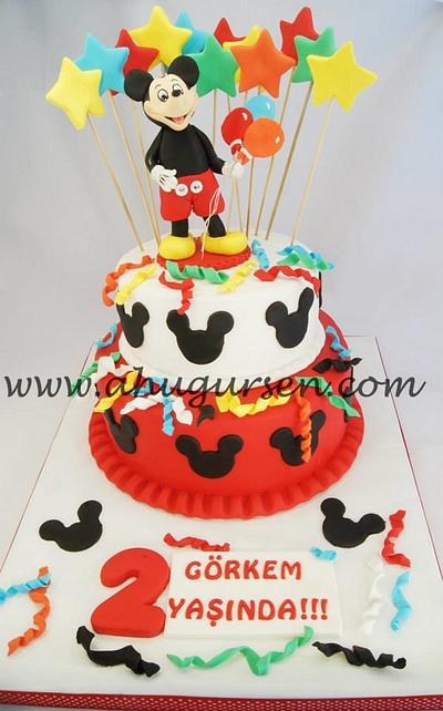 Mickey mouse  - Cake by ahugursen