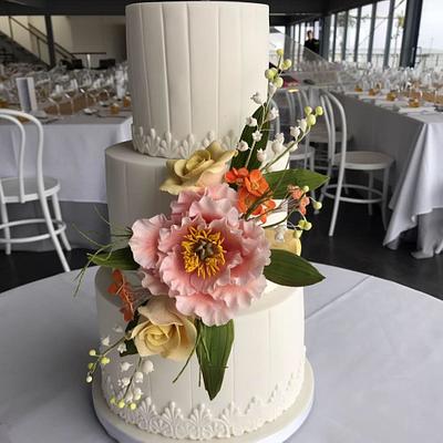 Summer Wedding - Cake by Sweet House Cakes and Pastries