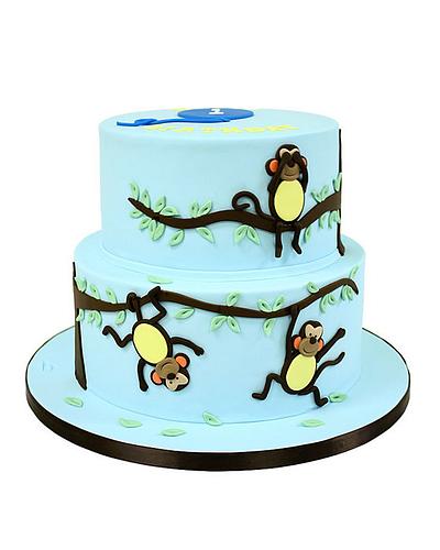 Monkeying Around - Cake by Berliosca Cake Boutique