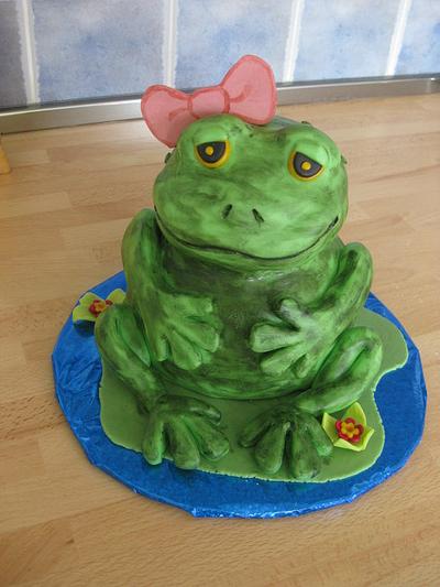 Frog.. - Cake by Niovy