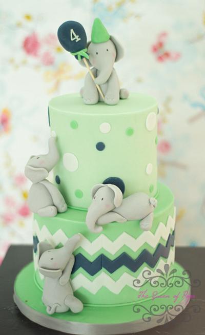 Elephant cake - Cake by Suuske