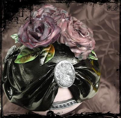 Gothic Ball with Roses (2015)  - Cake by Effi's Cakes & Bakes 