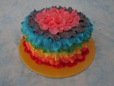 Rainbow cake - Cake by Bolinhos com Amor 