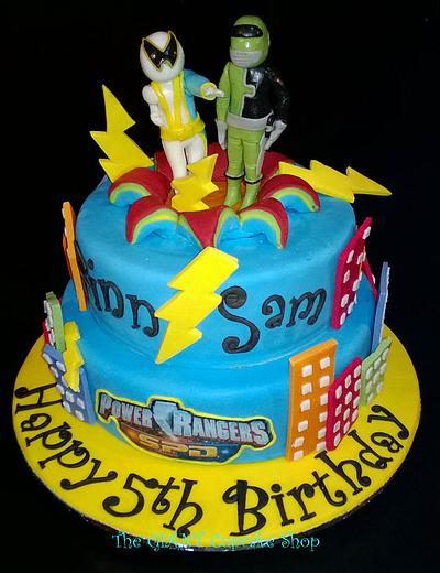 Power Ranger cake - Cake by Amelia Rose Cake Studio
