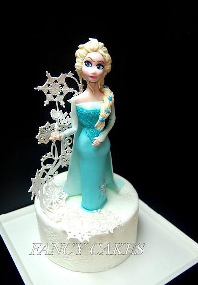 Elsa..frozen - Cake by Roxane Daigle