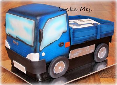 Avia truck - Cake by Lenka