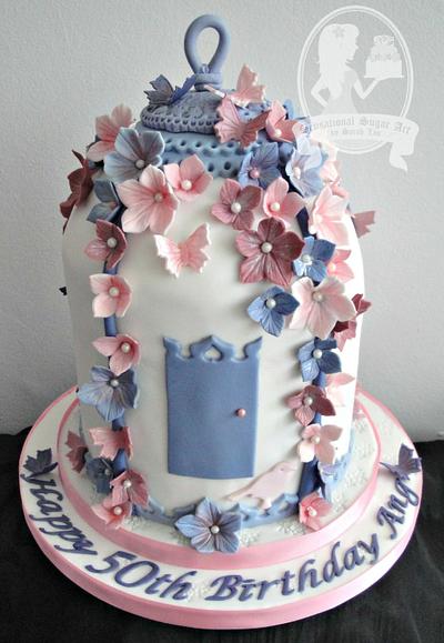 Birdcage Cake - Cake by Sensational Sugar Art by Sarah Lou