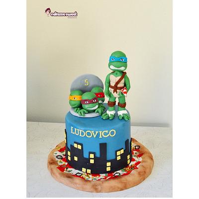 Ninja turtles cake - Cake by Naike Lanza
