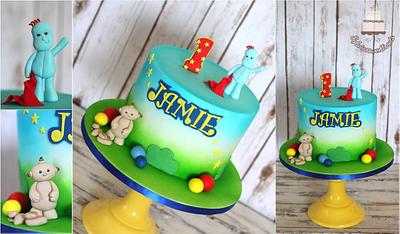 In the night garden themed cake  - Cake by Sylwia