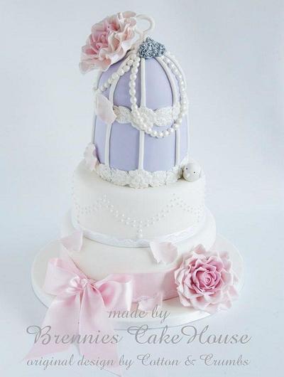 a wedding cake - Cake by Brenda Bakker