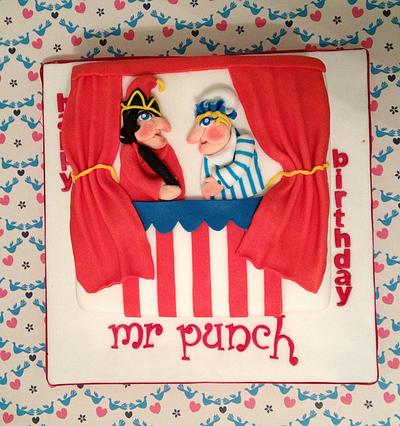 Punch and Judy Cake - Cake by Tammy Barrett