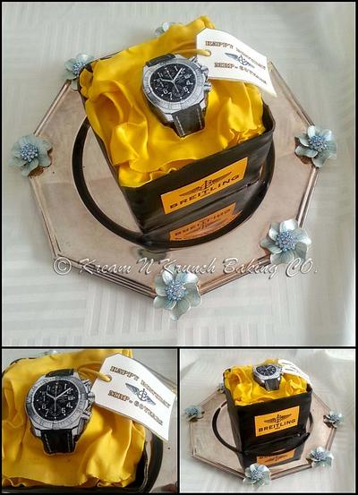 Breitling Watch - Cake by KnKBakingCo