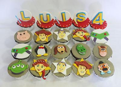 Toy Story Cupcakes - Cake by Larisse Espinueva