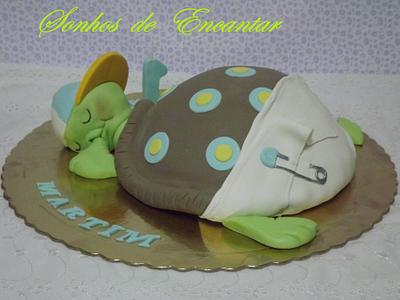 Baby turtle - Cake by Sonhos de Encantar by Sónia Neto