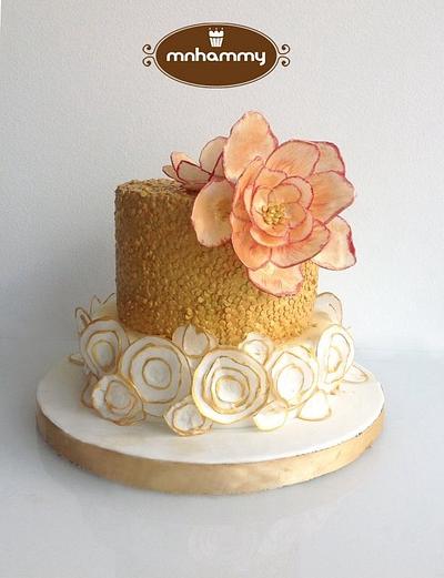 Golden age - Cake by Mnhammy by Sofia Salvador