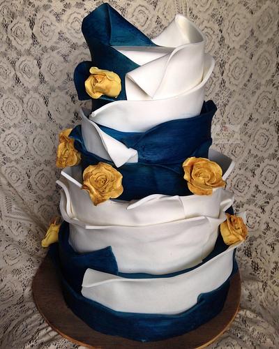 First Wedding Cake  - Cake by Nadine Makhani