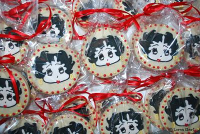 Betty Boop Cookies! - Cake by Loren Ebert