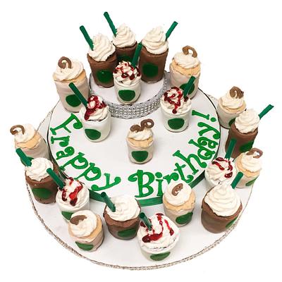 Frappy Birthday - Cake by BroadwaysBakes
