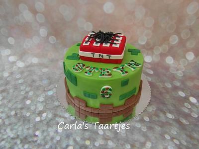 Minecraft cake - Cake by Carla 
