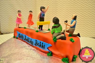 Marathon Theme Cake - Cake by Radhika Bhasin