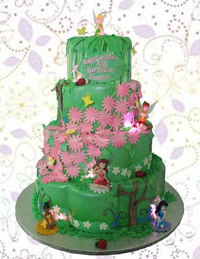 Tinker Bell - Cake by MsTreatz