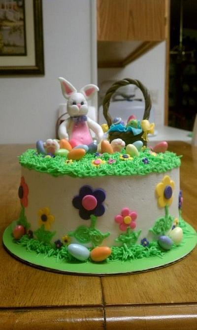 Easter Bunny - Cake by Peggy