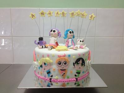 Lalaloopsy vs power puff girls - Cake by Delicious Designs Darwin