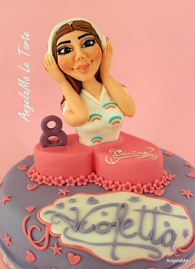 Violetta cake - Cake by AngelaMa Le Torte