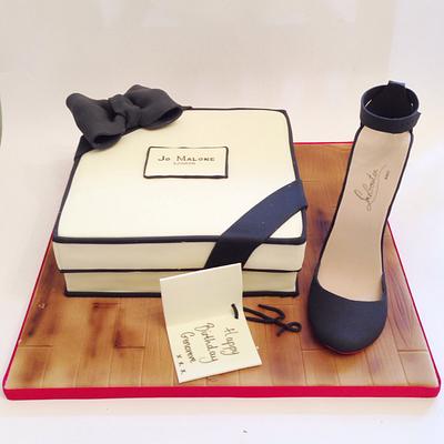 Jo Malone and Christian Laboutin - Cake by Claire Lawrence